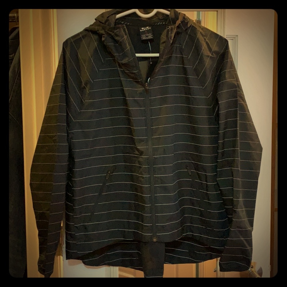 Oakley Unconventional Windbreaker Jacket Black